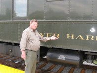 Ryan’s Papa Riding the Rails &middot; Culpeper, VA &middot; April 24, 2010 &middot; Ryan’s Grandpa Alex