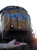 Union Pacific 4206 &middot; Dexter MO &middot; August 16, 2009 &middot; Conductor Mike McGill