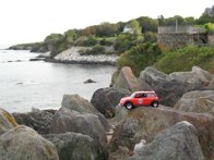 Looking towards the Breakers &middot; Newport, RI &middot; September 7, 2009 &middot; Ryan’s Mom