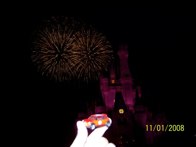 Magic Kingdom Fireworks &middot; Disney World, FL &middot; November 1, 2008 &middot; Tim Graves
