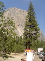 Half Dome at  &middot; Yosemite Natl. Park CA &middot; July 24, 2008 &middot; Cathleen Barry