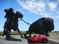 Buffalo Bill Statue &middot; Oakley, Kansas &middot; August 13, 2010 &middot; Greg & Sherrie Savela
