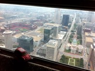 View from the Arch &middot; St. Louis, Missouri &middot; August 10, 2010 &middot; Ryan’s Mom