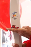 2010 Olympic Flame Relay &middot; US-Canada Border &middot; February 9, 2010 &middot; Barbara Chapman