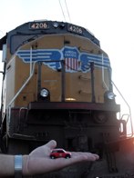 Union Pacific 4206 &middot; Dexter MO &middot; August 16, 2009 &middot; Conductor Mike McGill
