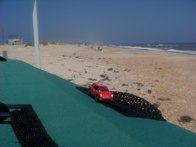 Getting some sun &middot; Hatteras Village, NC &middot; August 11, 2009 &middot; Tim Graves