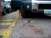 1st to get off the Ferry &middot; Ocracoke, NC &middot; August 14, 2009 &middot; Tim Graves