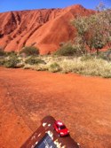 Base of Ayers Rock &middot; Central Australia &middot; August 2, 2011 &middot; Michael Gardner