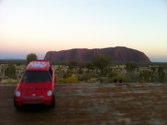 Sunset at Ayers Rock &middot; Central Australia &middot; August 2, 2011 &middot; Michael Gardner