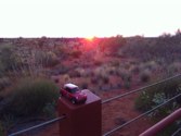 Sunset at Ayers Rock &middot; Central Australia &middot; August 2, 2011 &middot; Michael Gardner