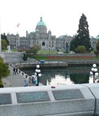 Parliament Buildings &middot; Victoria, British Columbia &middot; October 17, 2011 &middot; Barb & Bud Chapman