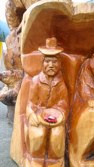 Wood Carving &middot; Harrison Hot Springs, BC &middot; October 2010 &middot; Cousins Diana & Rose