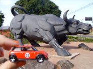 Black Bull Statue &middot; Canela, Rio Grande do Sul &middot; June 12, 2010 &middot; Thais Canfild