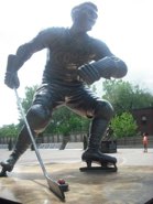 Maurice Richard Statue &middot; Montreal, Canada &middot; May 29, 2010 &middot; Vanessa Tremblay
