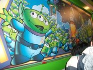 Disneyland Toy Story Mural &middot; Paris, France &middot; December 25, 2009 &middot; Donny Pearis