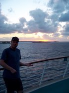 Tim & MINI at Sunset &middot; Nassau, Bahamas &middot; February 25, 2009 &middot; Chrystel Graves
