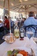 Lunch in the Piazza &middot; Sienna, Italy &middot; August 2008 &middot; Deb Fiddelke