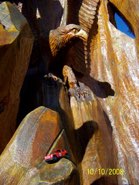 Eagle Carving &middot; Grouse MT. Vancouver, BC &middot; October 10, 2008 &middot; Tim Graves