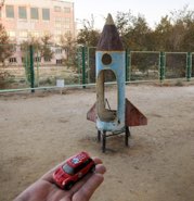 Soyuz Playground Slide Baikonur, Kazakhstan &middot; October 9, 2008 &middot; Bill Ingalls / Ingalls Images