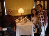 Wayne, Kay & Mom Hubbard &middot; Tea on Orient Express Hakone, Japan &middot; November 23, 2012