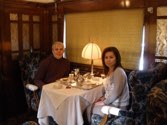Wayne & Kay Hubbard &middot; Tea on Orient Express Hakone, Japan &middot; November 23, 2012