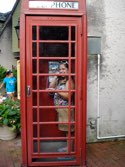 Christine making a call &middot; Pigeon Falls, Tennessee &middot; August 24, 2010 &middot; Christine’s Family