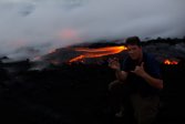 Lance at Pele Volcano &middot; Hawaii &middot; May 16, 2010 &middot; Julia Miller