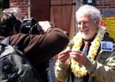 Lance capturing the Mayor &middot; Santa Cruz, CA &middot; April 8, 2010 &middot; Julie Held