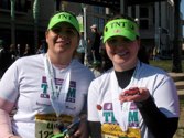 Lori & Cousin Nichole &middot; 1/2 Marathon VA Beach, VA &middot; March 22, 2009 &middot; Ryan’s Mom