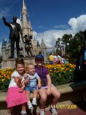 Kelly, Graham, Quinn &middot; Disney World, FL &middot; November 1, 2008 &middot; Tim Graves
