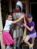 Kelly, Indian, Quinn &middot; Disney World, FL &middot; November 1, 2008 &middot; Tim Graves