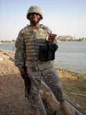 MSgt Blount US Army &middot; Baghdad Iraq &middot; August 13, 2008 &middot; Shannon Holley