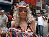 Naked Cowgirl - Times SQ &middot; New York City NY  &middot; June 27, 2008 &middot; Ryan’s Mom