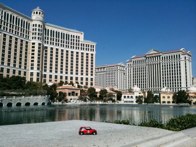 Waiting for the water show &middot; Las Vegas, Nevada &middot; February 24, 2011 &middot; Casie Shimansky