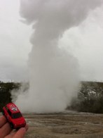 Old Faithful, Yellowstone NP, Wyoming &middot; May 10, 2010 &middot; Emily Stemmerich
