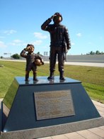 Soldier Monument &middot; Cape Coral Beach, Florida &middot; November 11, 2010 &middot; Orlando Herrera