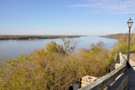 The Mighty Mississippi River, Natchez, Mississippi &middot; December 7, 2010 &middot; Angie Peters