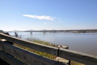 The Mighty Mississippi River, Natchez, Mississippi &middot; December 7, 2010 &middot; Angie Peters