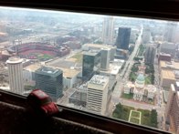 View from the Arch &middot; St. Louis, Missouri &middot; August 10, 2010 &middot; Ryan’s Mom