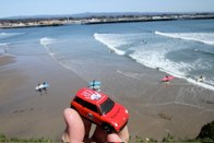 Watching the waves &middot; Santa Cruz, CA &middot; March 26, 2010 &middot; Lance Miller
