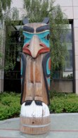 Courthouse Raven Totem &middot; Anchorage, Alaska &middot; May 5, 2010 &middot; Russ Rudolph
