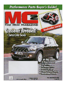MC&sup2; &ndash; The MINI Magazine cover