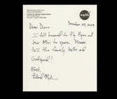 Note from Astronaut Leland Melvin, STS-129 Mission Specialist 1