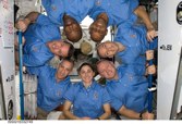 STS-129 Crew in Space